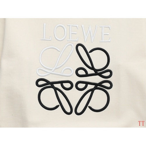 Replica LOEWE Hoodies Long Sleeved For Unisex #1247544 $52.00 USD for Wholesale