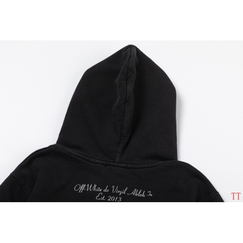 Replica Off-White Hoodies Long Sleeved For Unisex #1247553 $60.00 USD for Wholesale