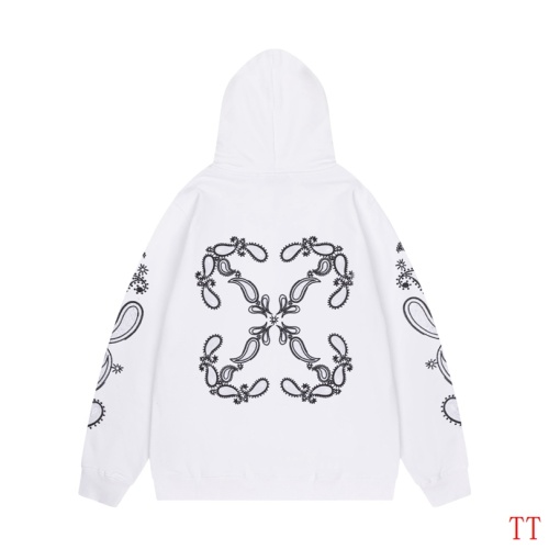 Off-White Hoodies Long Sleeved For Unisex #1247557 $60.00 USD, Wholesale Replica Off-White Hoodies