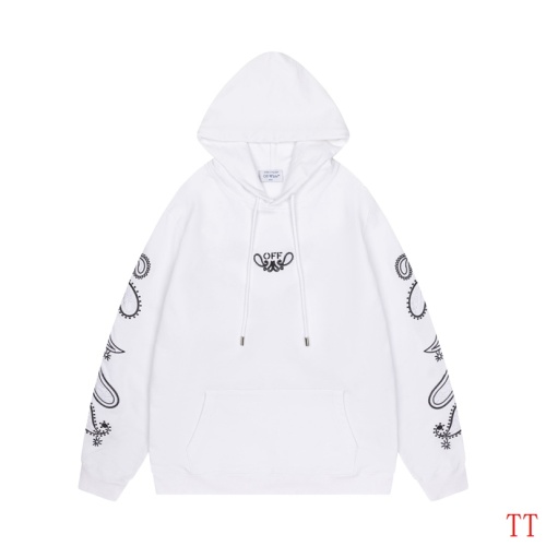 Replica Off-White Hoodies Long Sleeved For Unisex #1247557 $60.00 USD for Wholesale