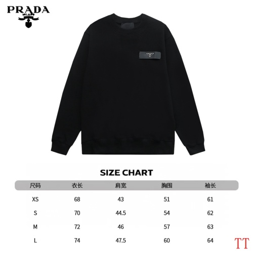 Replica Prada Hoodies Long Sleeved For Unisex #1247566 $52.00 USD for Wholesale