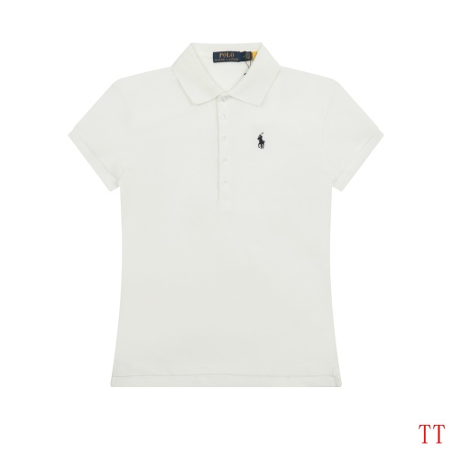 Ralph Lauren Polo T-Shirts Short Sleeved For Women #1247601 $38.00 USD, Wholesale Replica Ralph Lauren Polo T-Shirts