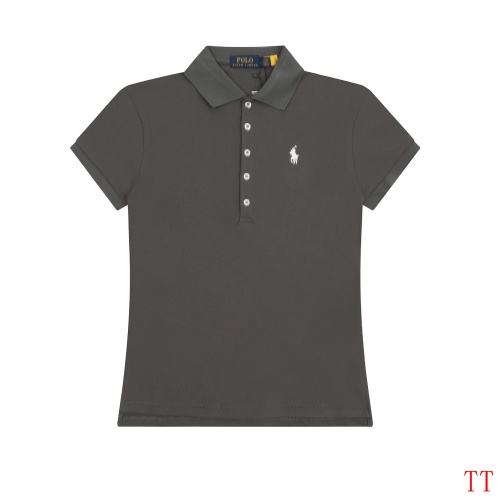 Ralph Lauren Polo T-Shirts Short Sleeved For Women #1247612 $38.00 USD, Wholesale Replica Ralph Lauren Polo T-Shirts