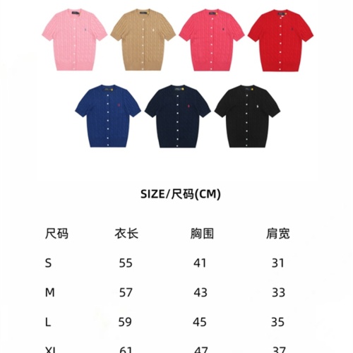 Replica Ralph Lauren Polo T-Shirts Short Sleeved For Women #1247633 $42.00 USD for Wholesale