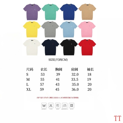 Replica Ralph Lauren Polo T-Shirts Short Sleeved For Women #1247645 $39.00 USD for Wholesale