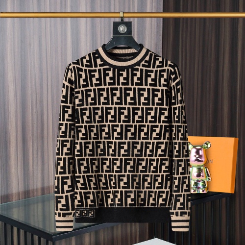 Fendi Sweaters Long Sleeved For Men #1247723 $48.00 USD, Wholesale Replica Fendi Sweaters