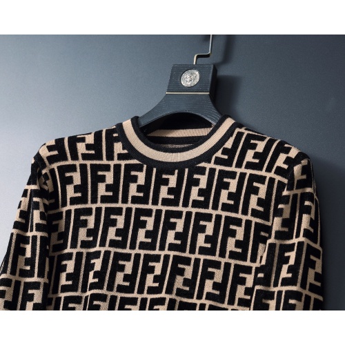 Replica Fendi Sweaters Long Sleeved For Men #1247723 $48.00 USD for Wholesale