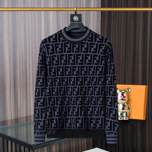 Fendi Sweaters Long Sleeved For Men #1247724 $48.00 USD, Wholesale Replica Fendi Sweaters