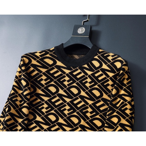 Replica Fendi Sweaters Long Sleeved For Men #1247731 $48.00 USD for Wholesale