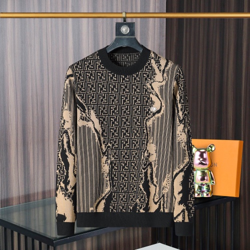 Fendi Sweaters Long Sleeved For Men #1247735 $52.00 USD, Wholesale Replica Fendi Sweaters