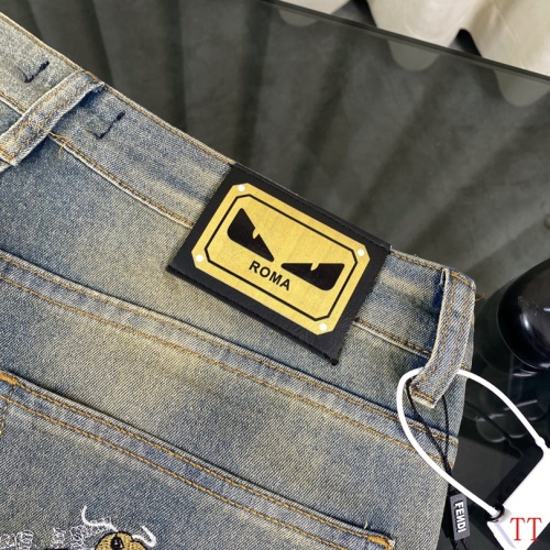 Replica Fendi Jeans For Unisex #1247776 $52.00 USD for Wholesale