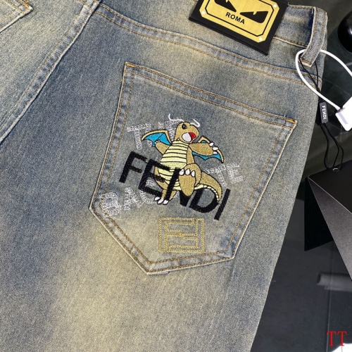 Replica Fendi Jeans For Unisex #1247776 $52.00 USD for Wholesale