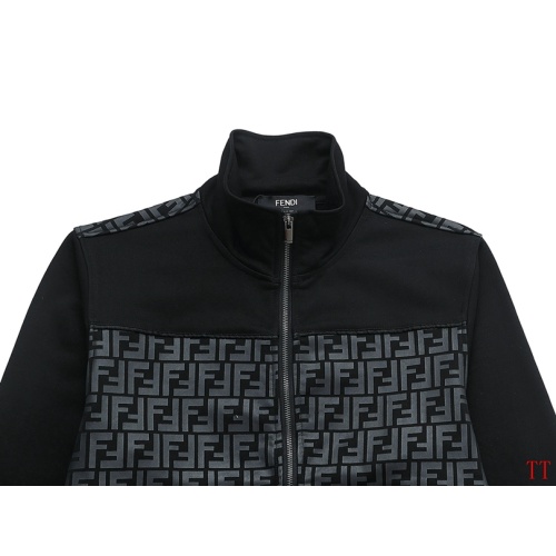 Replica Fendi Jackets Long Sleeved For Unisex #1247780 $64.00 USD for Wholesale