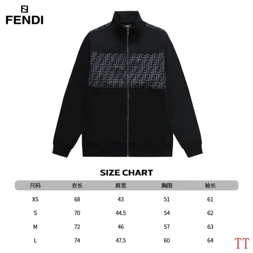 Replica Fendi Jackets Long Sleeved For Unisex #1247780 $64.00 USD for Wholesale