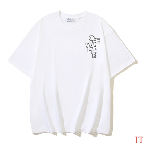 Replica Off-White T-Shirts Short Sleeved For Unisex #1247785 $29.00 USD for Wholesale