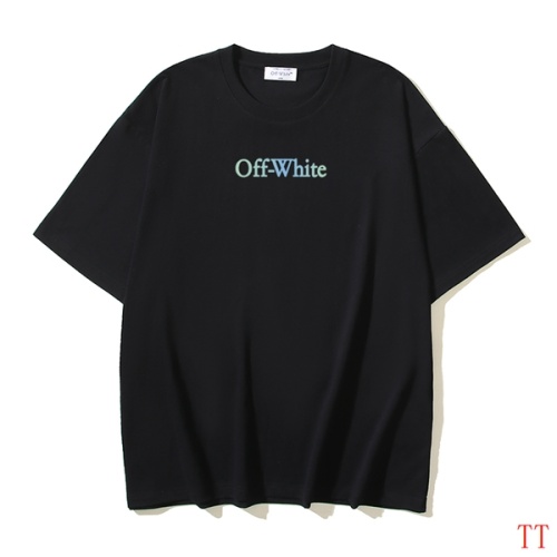 Replica Off-White T-Shirts Short Sleeved For Unisex #1247790 $29.00 USD for Wholesale