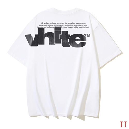 Replica Off-White T-Shirts Short Sleeved For Unisex #1247791 $32.00 USD for Wholesale