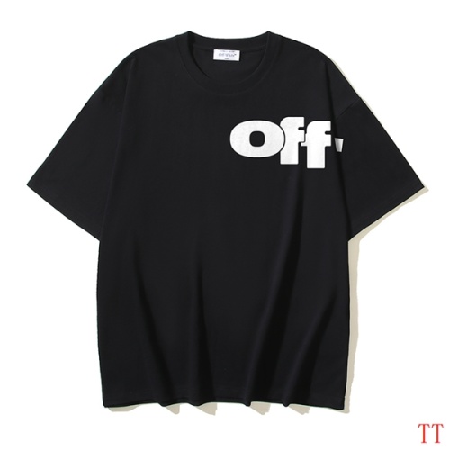 Off-White T-Shirts Short Sleeved For Unisex #1247792 $32.00 USD, Wholesale Replica Off-White T-Shirts