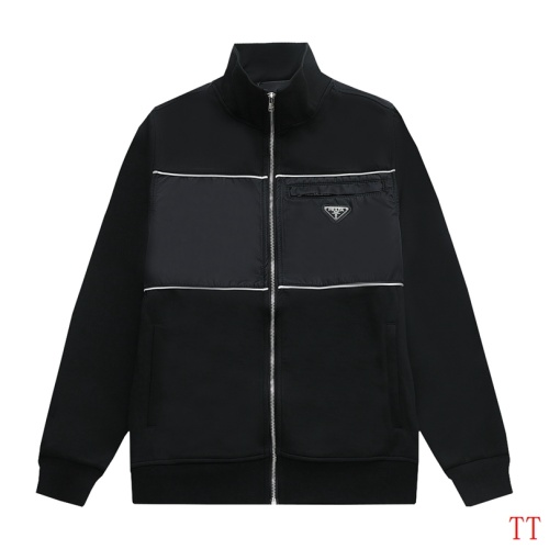 Prada Jackets Long Sleeved For Unisex #1247799 $64.00 USD, Wholesale Replica Prada Jackets