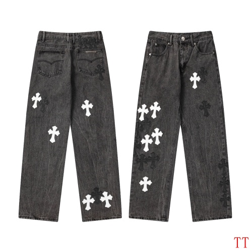 Chrome Hearts Jeans For Men #1247831 $56.00 USD, Wholesale Replica Chrome Hearts Jeans