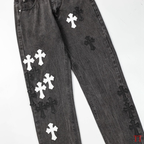 Replica Chrome Hearts Jeans For Men #1247831 $56.00 USD for Wholesale