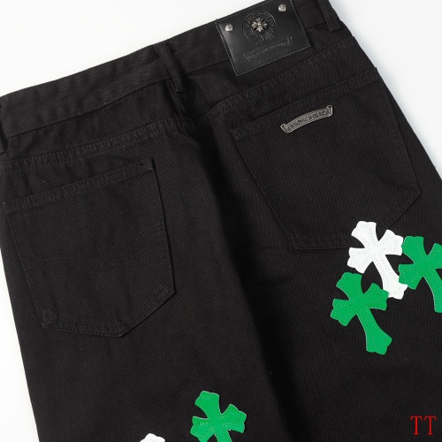 Replica Chrome Hearts Jeans For Men #1247835 $56.00 USD for Wholesale