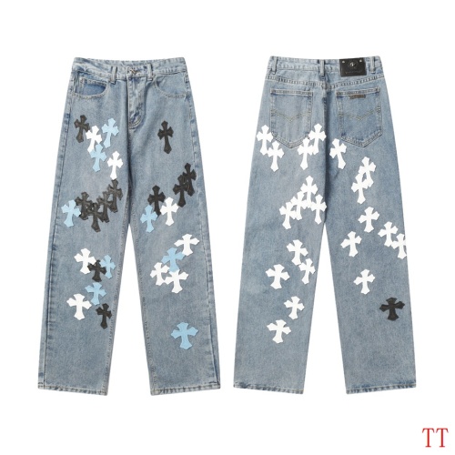 Chrome Hearts Jeans For Men #1247836 $60.00 USD, Wholesale Replica Chrome Hearts Jeans