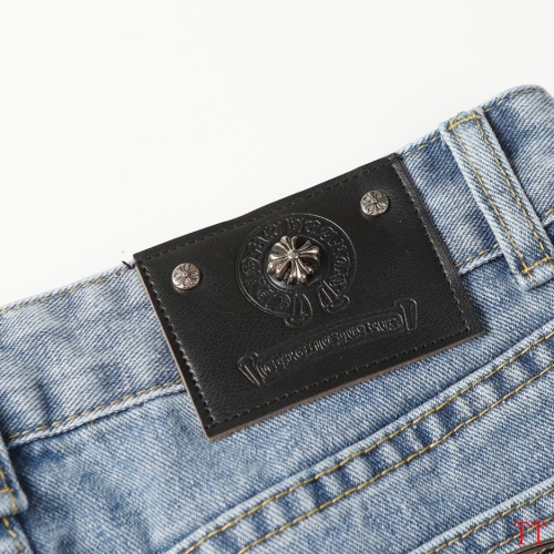 Replica Chrome Hearts Jeans For Men #1247840 $56.00 USD for Wholesale