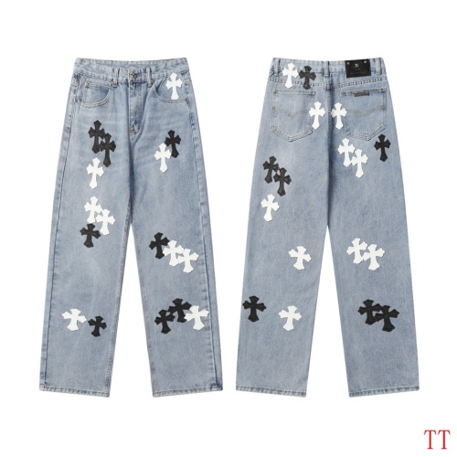 Chrome Hearts Jeans For Men #1247841 $56.00 USD, Wholesale Replica Chrome Hearts Jeans