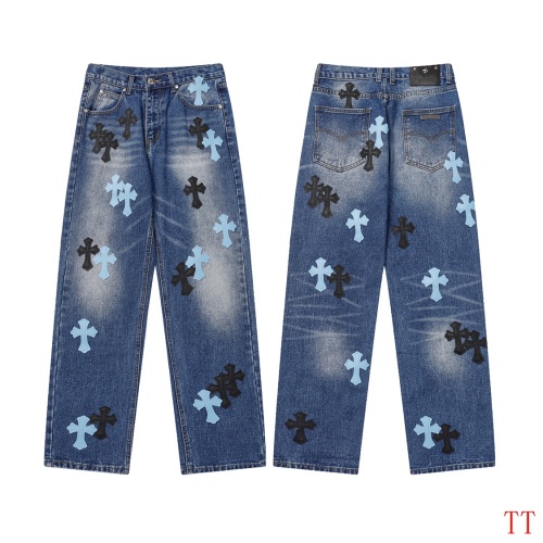 Chrome Hearts Jeans For Men #1247845 $56.00 USD, Wholesale Replica Chrome Hearts Jeans