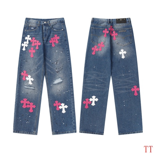 Chrome Hearts Jeans For Men #1247848 $60.00 USD, Wholesale Replica Chrome Hearts Jeans