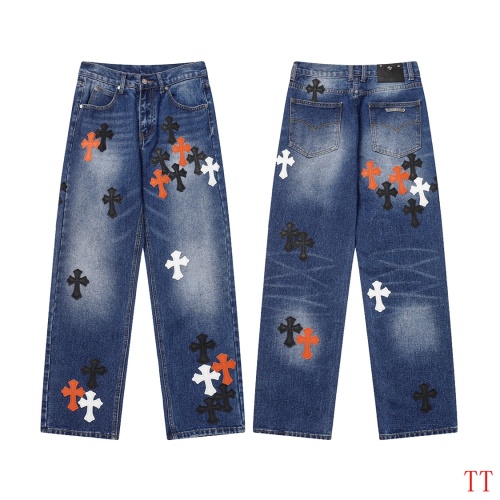 Chrome Hearts Jeans For Men #1247858 $56.00 USD, Wholesale Replica Chrome Hearts Jeans