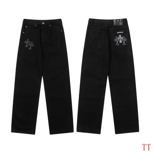 Chrome Hearts Jeans For Men #1247867 $56.00 USD, Wholesale Replica Chrome Hearts Jeans