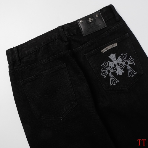 Replica Chrome Hearts Jeans For Men #1247867 $56.00 USD for Wholesale