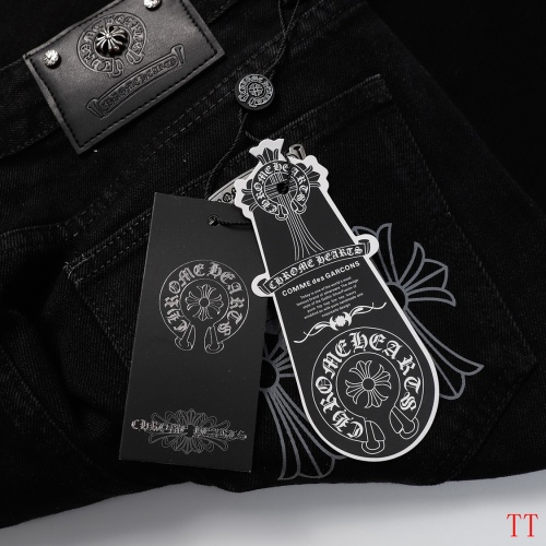 Replica Chrome Hearts Jeans For Men #1247867 $56.00 USD for Wholesale