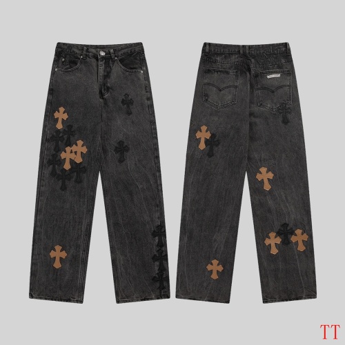 Chrome Hearts Jeans For Men #1247869 $56.00 USD, Wholesale Replica Chrome Hearts Jeans