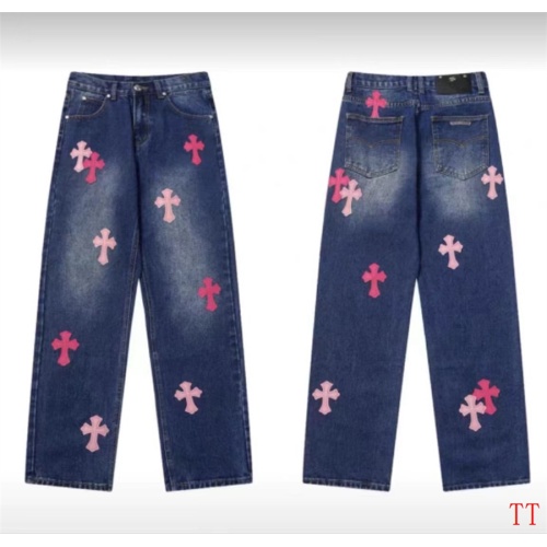 Chrome Hearts Jeans For Men #1247874 $56.00 USD, Wholesale Replica Chrome Hearts Jeans