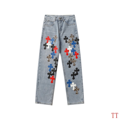 Chrome Hearts Jeans For Men #1247876 $60.00 USD, Wholesale Replica Chrome Hearts Jeans