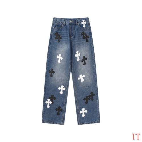 Chrome Hearts Jeans For Men #1247877 $56.00 USD, Wholesale Replica Chrome Hearts Jeans