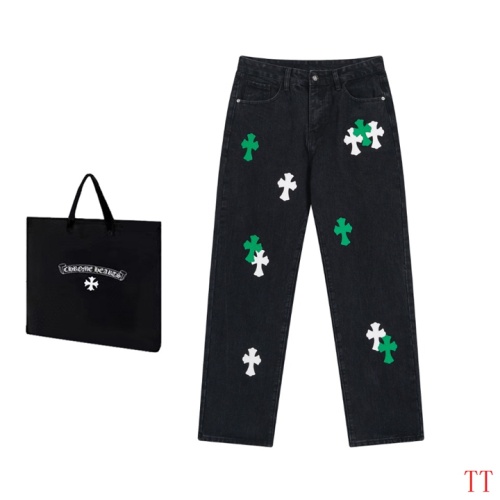 Chrome Hearts Jeans For Men #1247879 $60.00 USD, Wholesale Replica Chrome Hearts Jeans