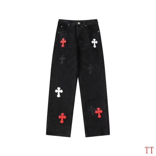 Chrome Hearts Jeans For Men #1247880 $56.00 USD, Wholesale Replica Chrome Hearts Jeans