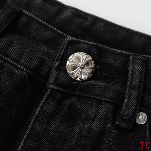 Replica Chrome Hearts Jeans For Men #1247880 $56.00 USD for Wholesale