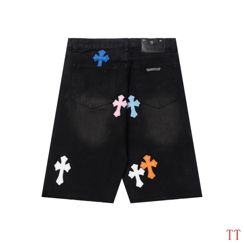 Replica Chrome Hearts Jeans For Men #1247885 $45.00 USD for Wholesale