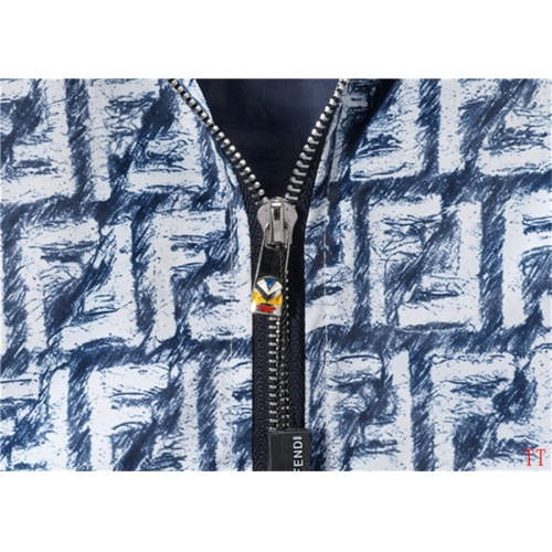 Replica Fendi Jackets Long Sleeved For Men #1247927 $60.00 USD for Wholesale