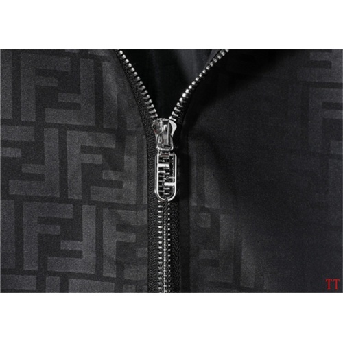 Replica Fendi Jackets Long Sleeved For Men #1247930 $60.00 USD for Wholesale