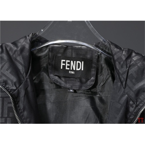 Replica Fendi Jackets Long Sleeved For Men #1247930 $60.00 USD for Wholesale