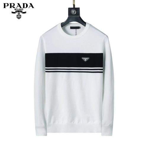 Prada Sweater Long Sleeved For Men #1247964 $45.00 USD, Wholesale Replica Prada Sweater