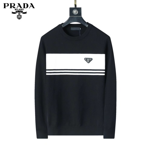 Prada Sweater Long Sleeved For Men #1247965 $45.00 USD, Wholesale Replica Prada Sweater