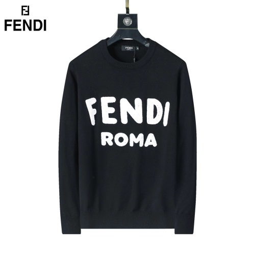 Fendi Sweaters Long Sleeved For Men #1247969 $45.00 USD, Wholesale Replica Fendi Sweaters