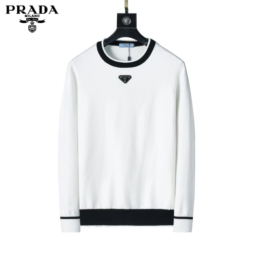 Prada Sweater Long Sleeved For Men #1247982 $45.00 USD, Wholesale Replica Prada Sweater